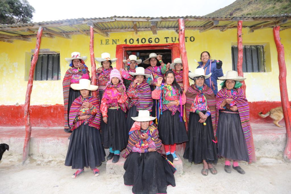 Photo credit SBC_Newly trained felti women - Tuctuc community, Peru