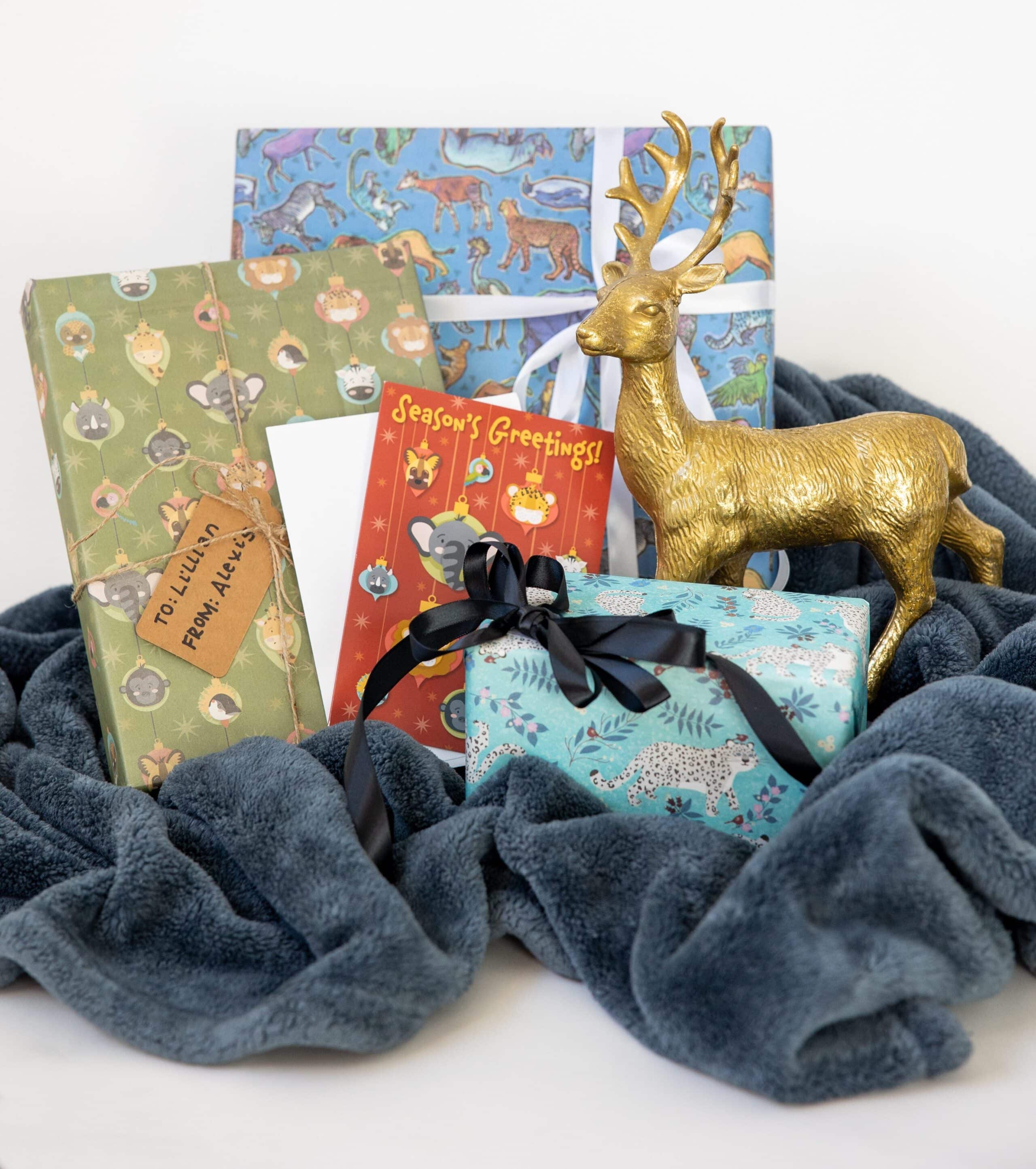 Animal Gift Wrap: Everything you need to bring your gifts to life!