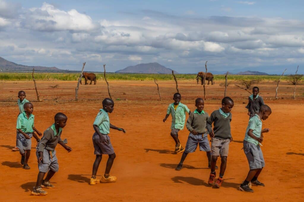 elephants Kenya community coexistence