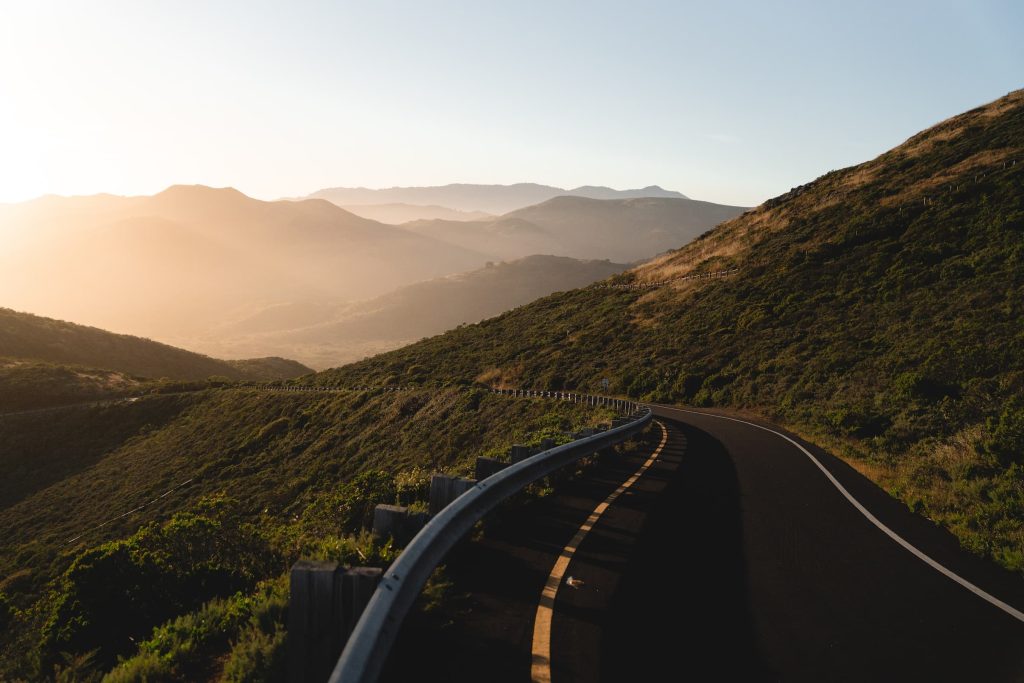 Marin headlands highway California